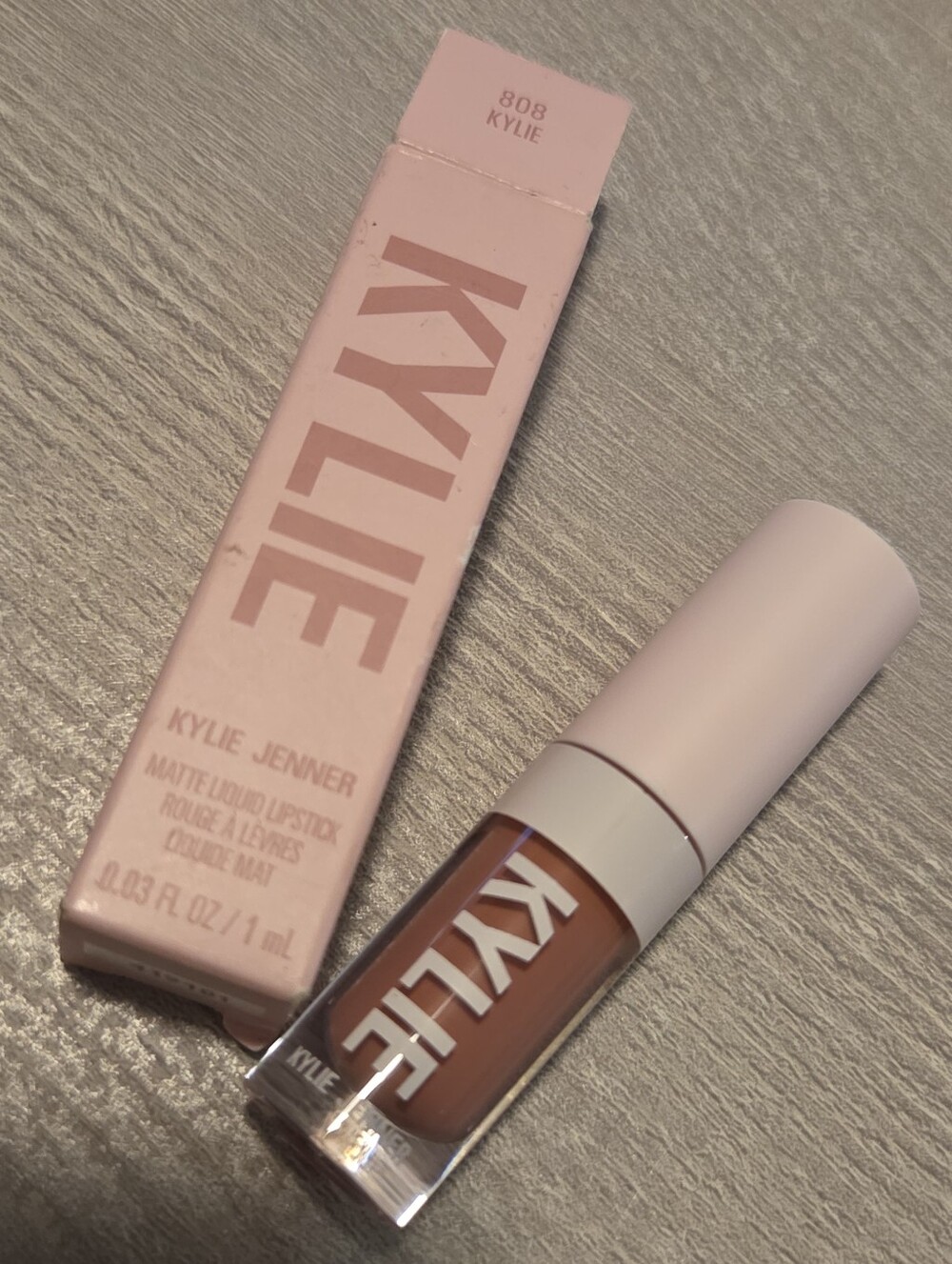 Kylie Cosmetics Matte Liquid Lipstick 808 Kylie — Warm Tan Brown